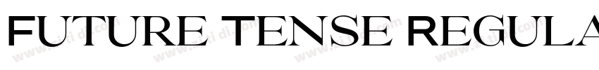 Future Tense Regular字体转换